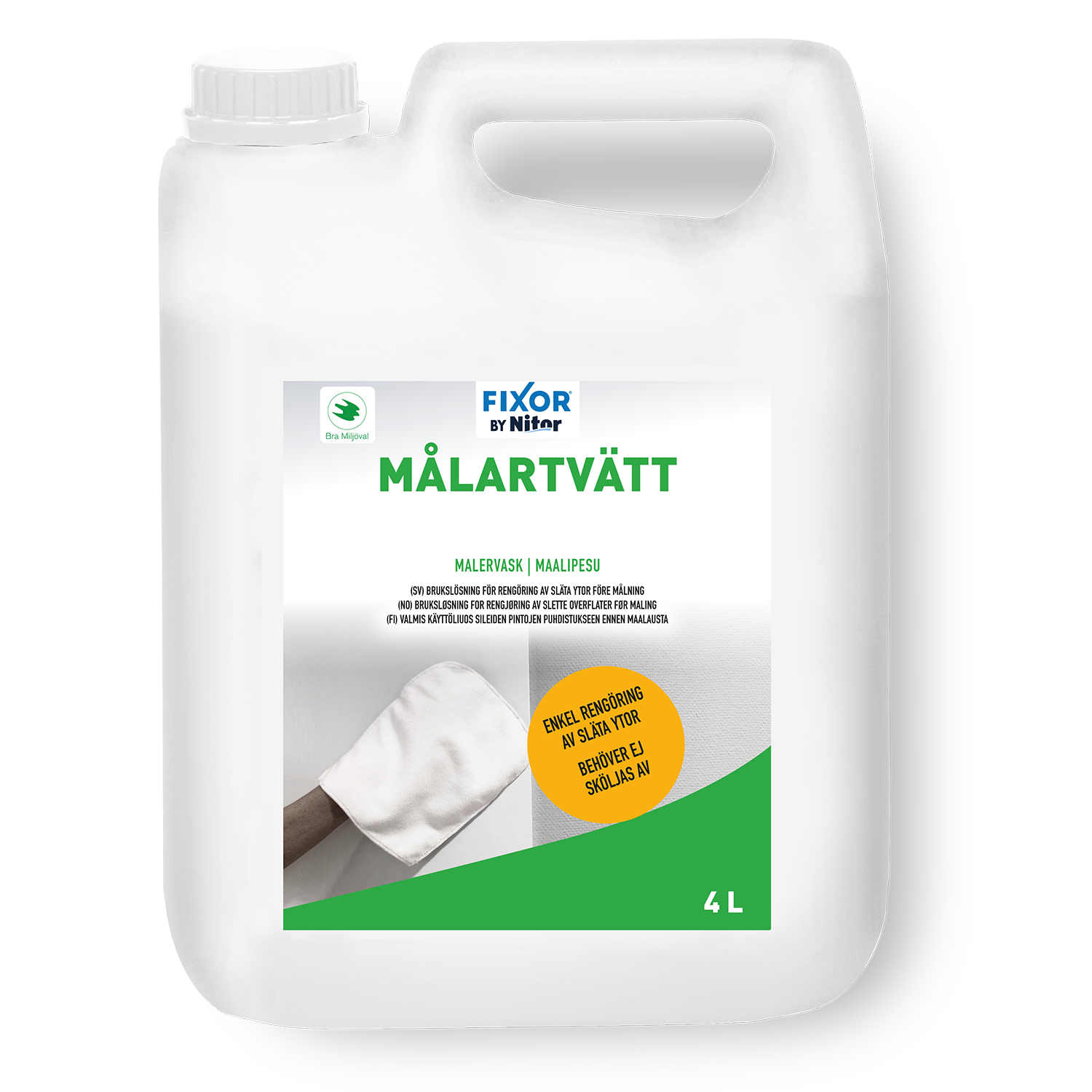 Målartvätt, Refill 4L